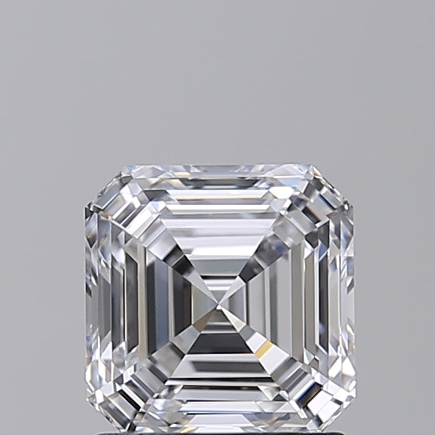 IGI Certified 1.55 CT Square Emerald Cut HPHT Lab-Grown Diamond