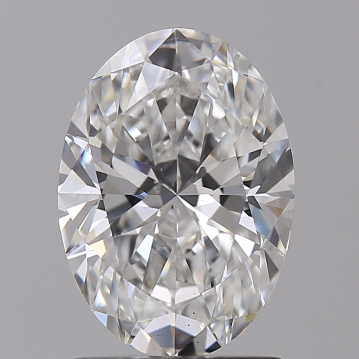 IGI Certified 1.55 Carat Oval Cut Lab-Grown Diamond