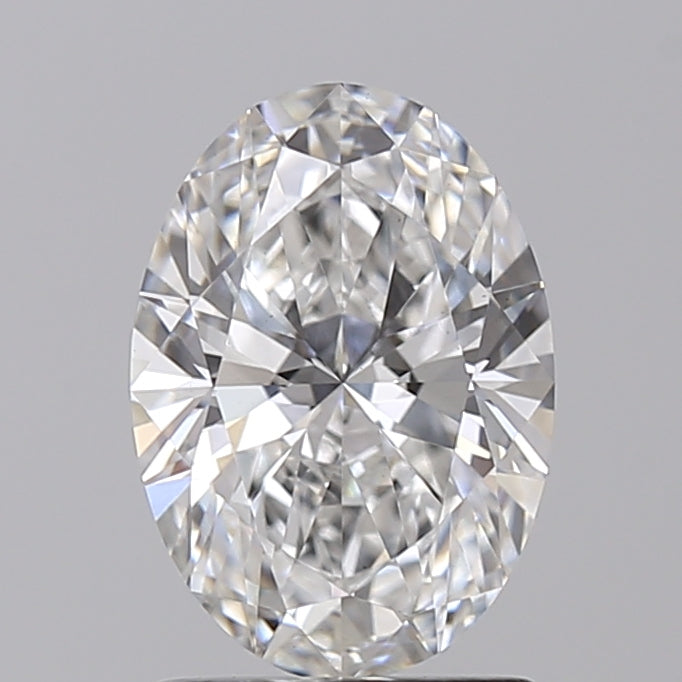 IGI Certified 1.55 Carat Oval Cut Lab-Grown Diamond