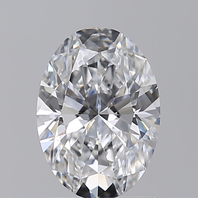 IGI Certified 1.55 Carat Oval Cut Lab-Grown Diamond