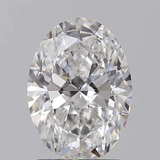 IGI Certified 1.55 Carat Oval Cut Lab-Grown Diamond