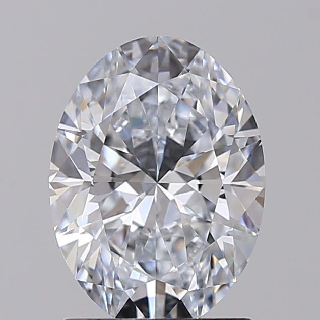 IGI Certified 1.55 Carat Oval Cut Lab-Grown Diamond