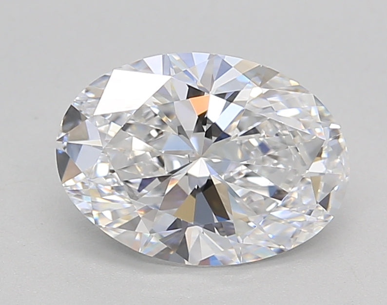 IGI Certified 1.56 CT Oval Cut Lab-Grown Diamond