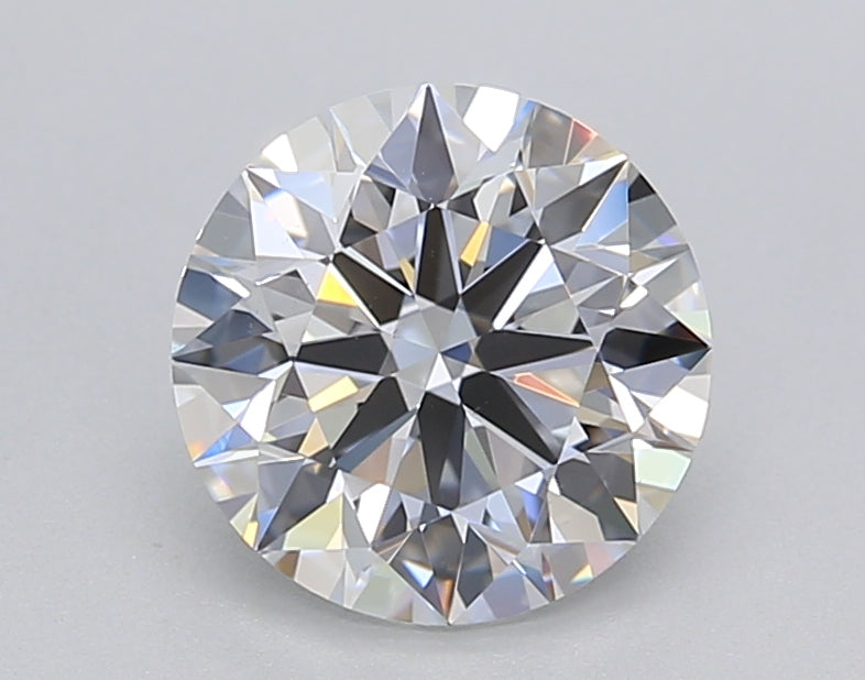 IGI Certified 1.58 CT Round Cut HPHT Lab-Grown Diamond - D Color, VS1 Clarity