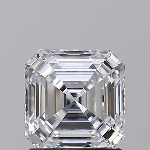 IGI Certified 1.58 CT Square Emerald Cut Lab-Grown Diamond - VVS2 Clarity, F Color