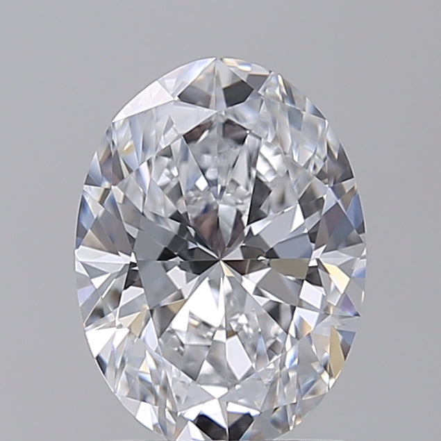 IGI Certified 1.65 CT Oval Cut Lab Grown Diamond - VVS2 Clarity, D Color