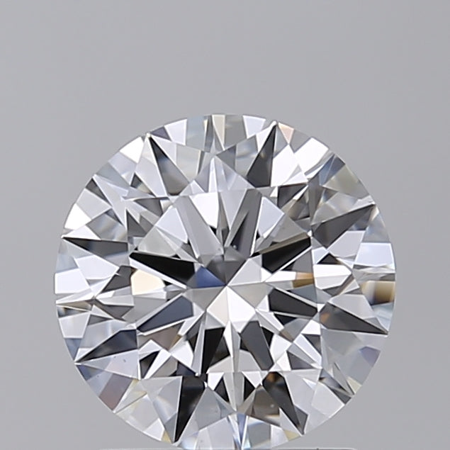 IGI Certified 1.67 CT Round Cut HPHT Lab-Grown Diamond - D Color, VS1 Clarity