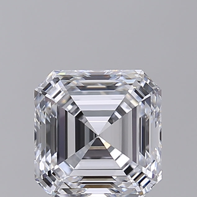 IGI Certified 1.74 CT Square Emerald Cut Lab-Grown Diamond - VVS1 Clarity, D Color