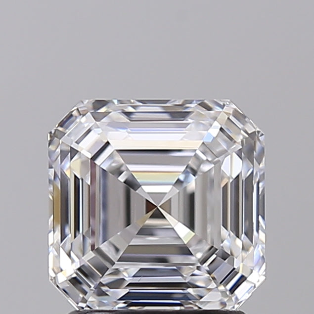 IGI Certified 1.96 CT Lab-Grown Square Emerald Cut Diamond