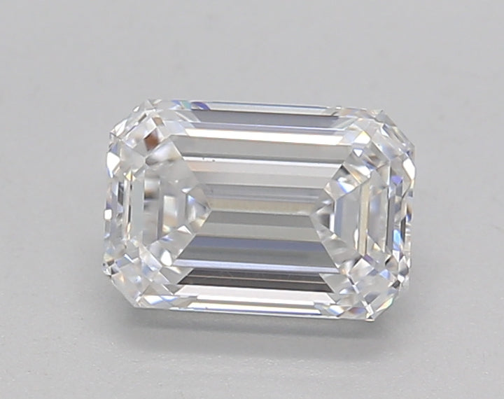 IGI CERTIFIED 1 CT EMERALD CUT LAB-GROWN DIAMOND, SI1 CLARITY