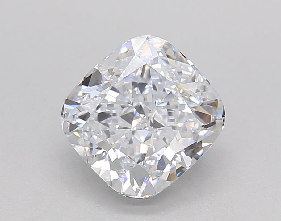 IGI Certified 2.02 CT E Color Cushion-Cut HPHT Lab-Grown Diamond