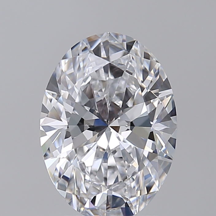 IGI Certified 2.02 CT Oval Cut Lab-Grown Diamond, D VS1