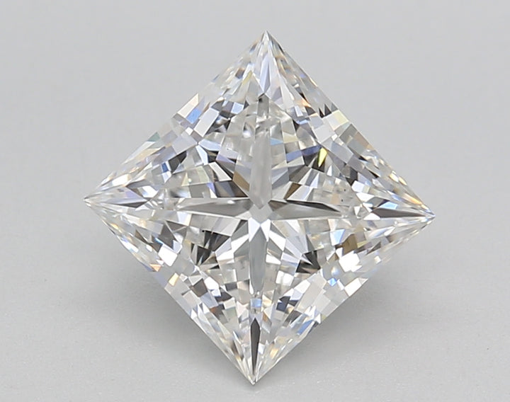 IGI Certified 2.02 CT Princess Cut E Color Lab-Grown Diamond