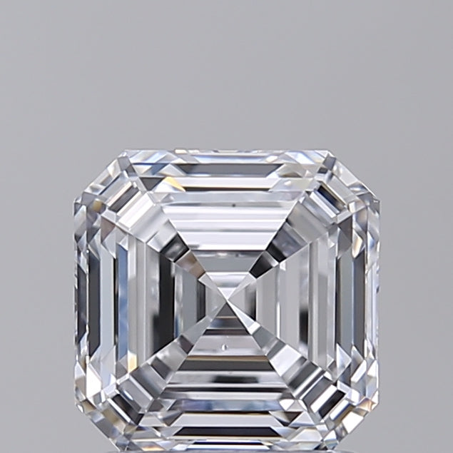 IGI Certified 2.03 CT Square Emerald Cut HPHT Lab-Grown Diamond