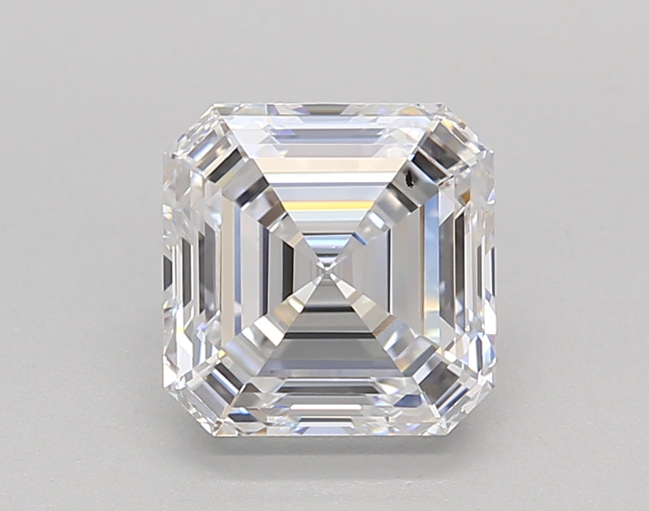 IGI Certified 2.03 CT Square Emerald Cut HPHT Lab-Grown Diamond