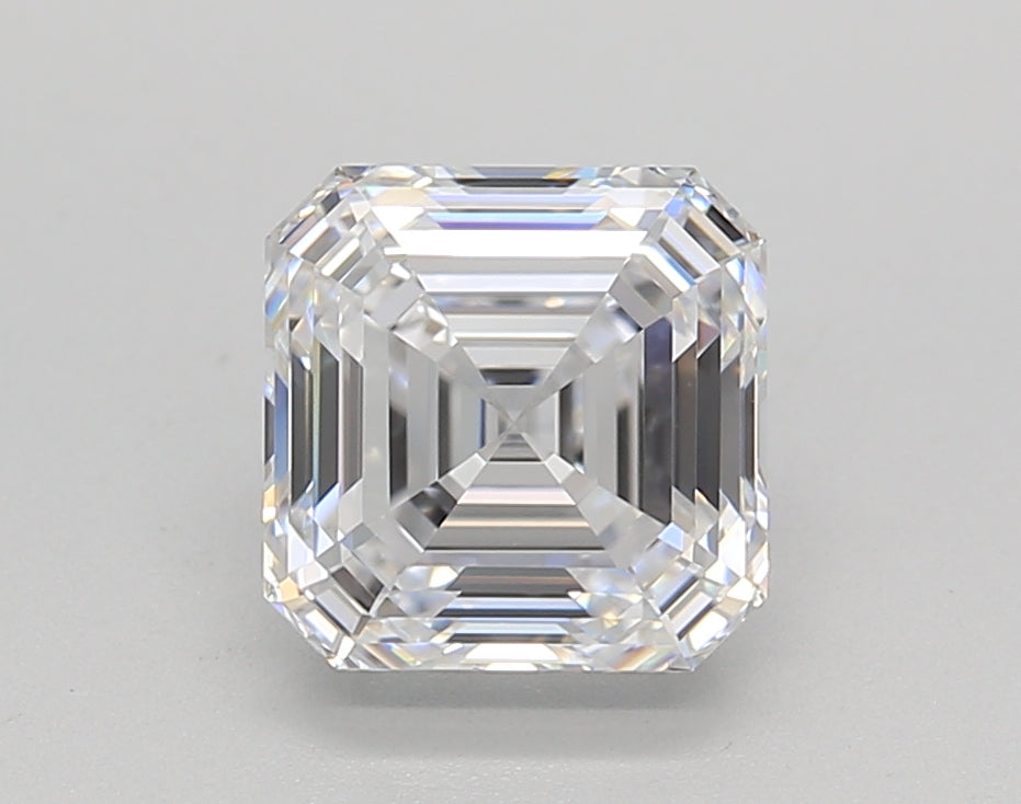 IGI Certified 2.07 CT Square Emerald Cut HPHT Lab-Grown Diamond