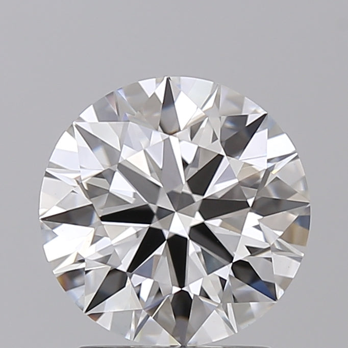 IGI Certified 2.09 CT Round Cut Lab-Grown Diamond - VVS2 Clarity, F Color