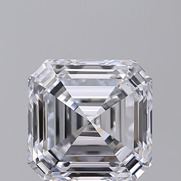 IGI Certified 2.09 CT Square Emerald Cut HPHT Lab-Grown Diamond