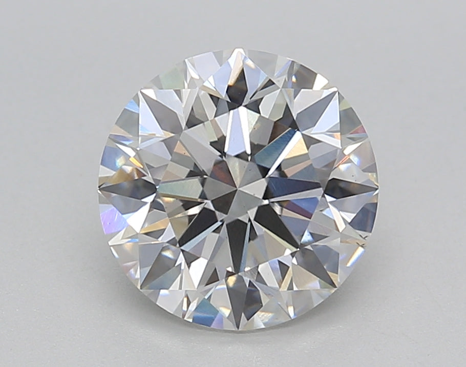 IGI Certified 2.22 Carat Round Cut Lab-Grown Diamond