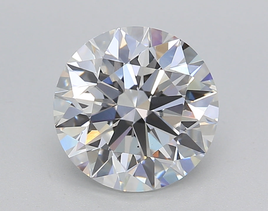 IGI Certified 2.40 CT Round Cut Lab-Grown Diamond - VS1 Clarity, D Color