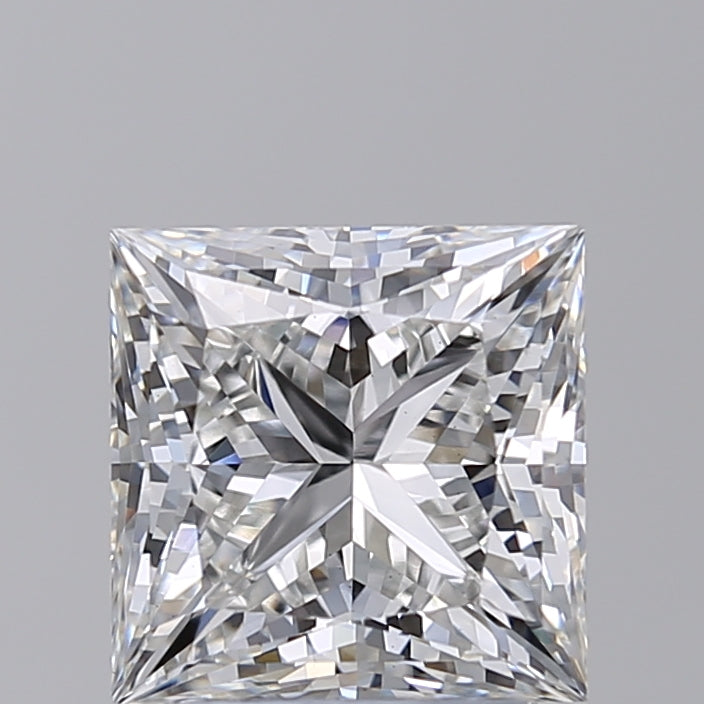 IGI Certified 2.80 CT Princess Cut G Color Lab-Grown Diamond