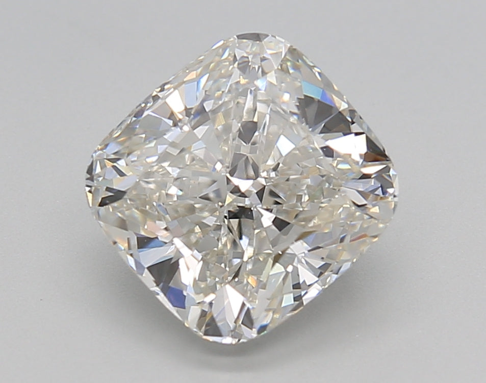 IGI Certified 2.82 Carat Cushion Cut Lab-Grown Diamond - H VS1