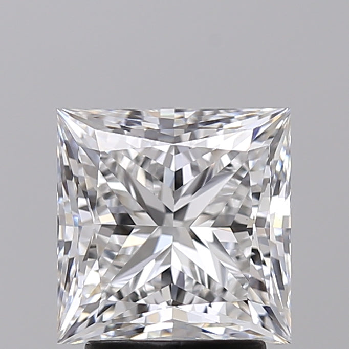 IGI Certified 3.00 CT Princess Cut D Color Lab-Grown Diamond