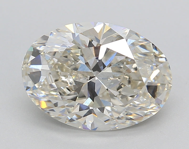 IGI Certified 3.00 ct Oval Cut Lab Grown Diamond - H Color, VS2 Clarity