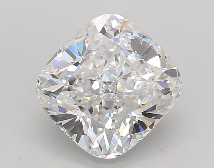 IGI Certified 3.05 CT E Color Cushion-Cut Lab-Grown Diamond