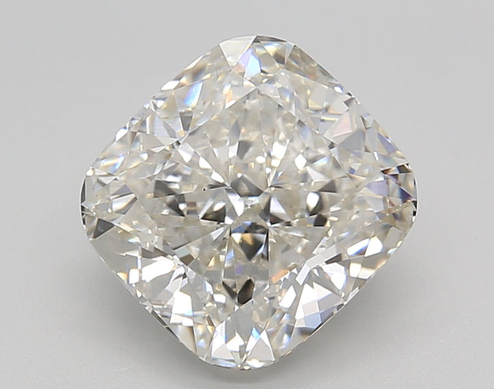 IGI Certified 3.12 CT H Color Cushion-Cut Lab-Grown Diamond