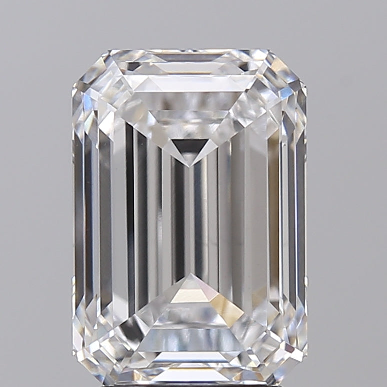 IGI Certified 4.01 CT D Color VS1 Emerald Cut Lab-Grown Diamond