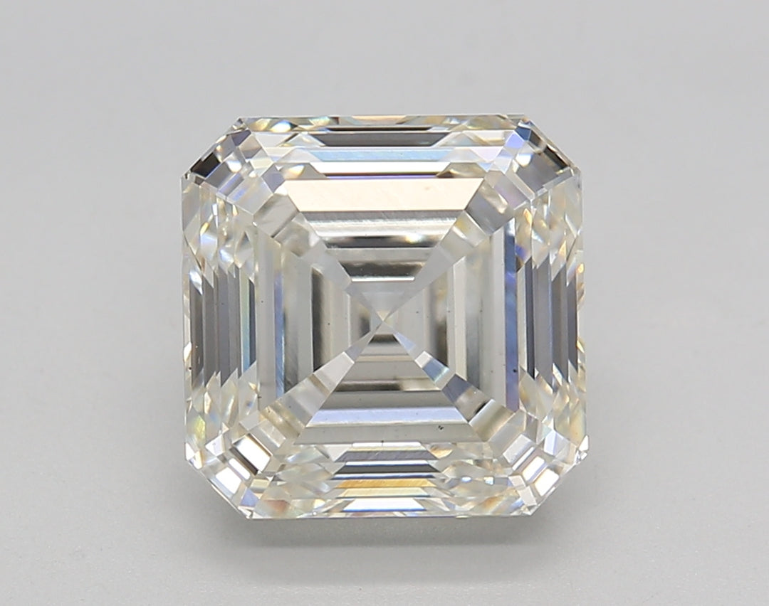 IGI Certified 4.11 CT Square Emerald Cut Lab-Grown Diamond - I Color