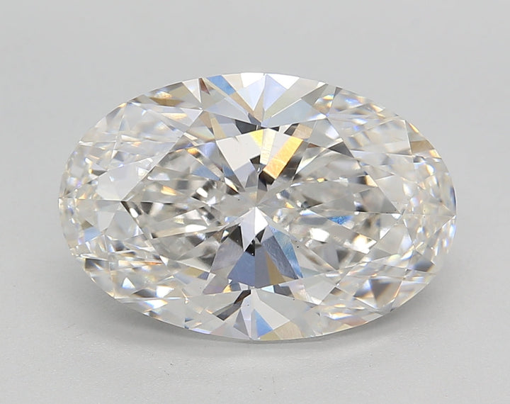 IGI Certified 4.50 CT Oval Cut Lab-Grown Diamond