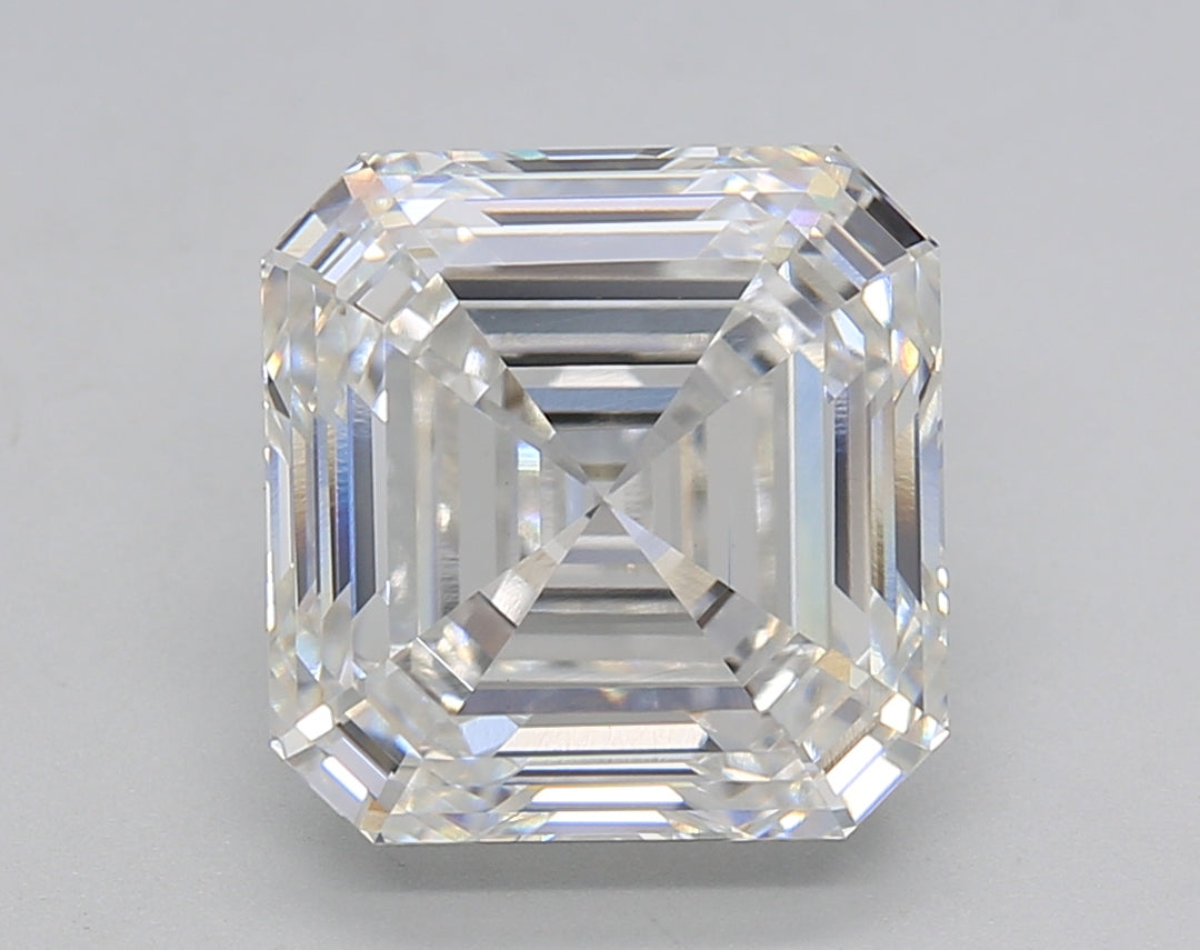 IGI Certified 5.12 CT Square Emerald Cut Lab-Grown Diamond