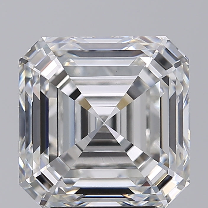 IGI Certified 5.17 CT Square Emerald Cut Lab-Grown Diamond