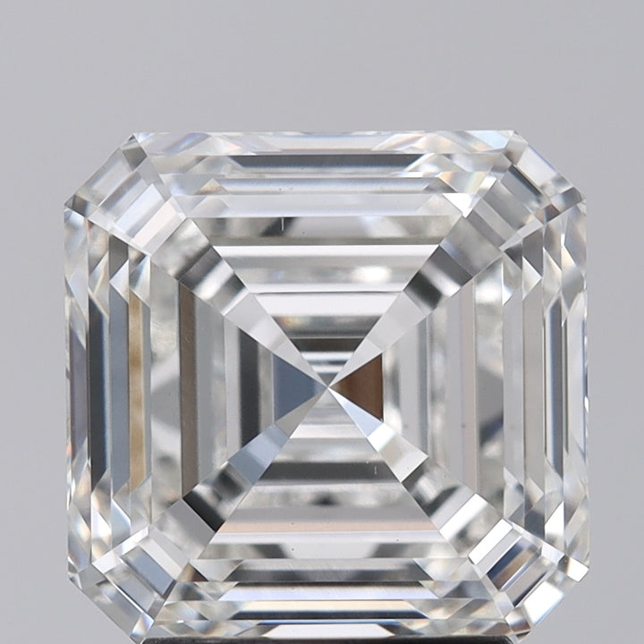 IGI Certified 6.01 CT Square Emerald Cut Lab Grown Diamond - H Color, VS1 Clarity