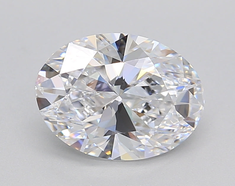 IGI Certified D VVS2 1.50 CT Oval Lab-Grown Diamond