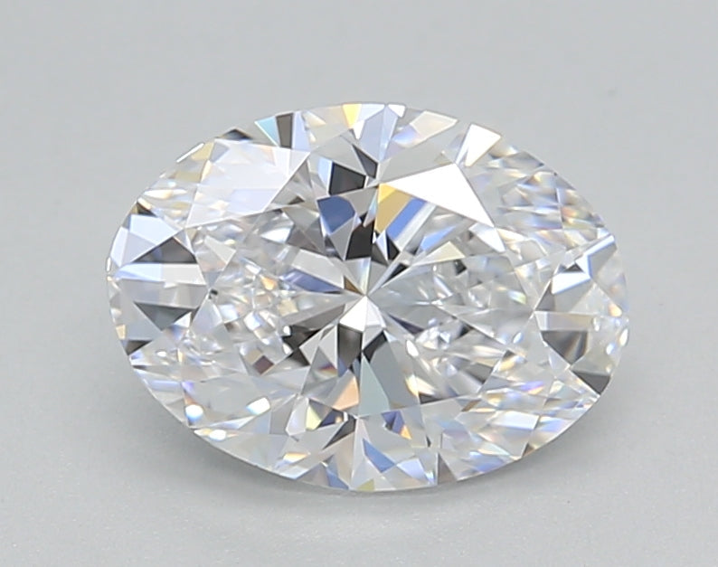 IGI Certified D VVS2 1.50 CT Oval Lab-Grown Diamond