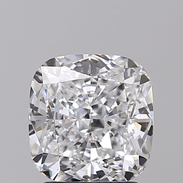 IGI Certified HPHT 2.05 CT Cushion Cut Lab Grown Diamond, D VVS2