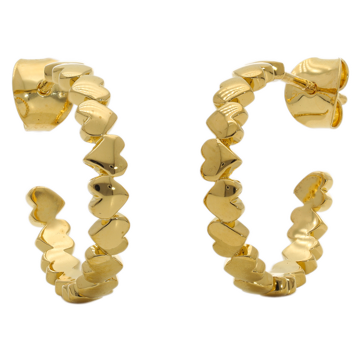 Gold Vermeil Hoop Earrings