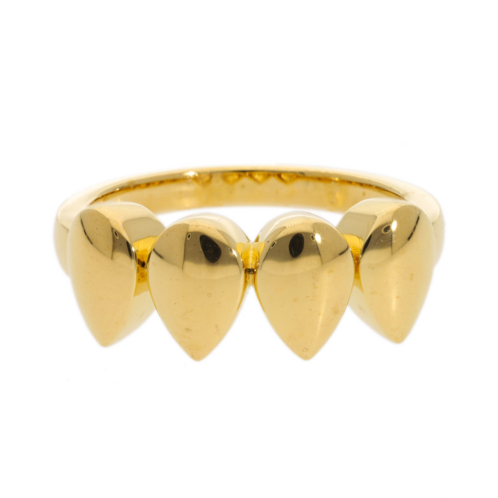 Gold Vermeil Tear Drop Ring