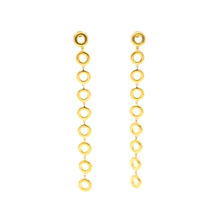 Gold Vermeil Dangle Earrings