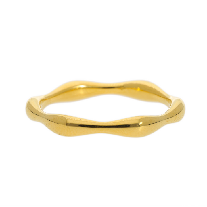 Gold Vermeil Dna Signature Ring