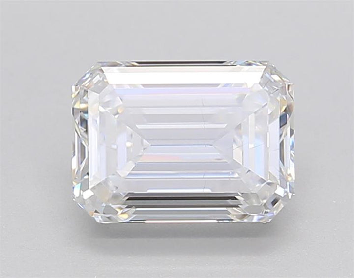 Experience brilliance: 1.50 CT IGI Certified Lab Grown Emerald Cut Diamond - D Color, VS2 Clarity