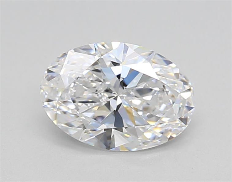 Experience the brilliance of our IGI Certified 1.00 CT Oval Lab-Grown Diamond - D Color, VVS1 Clarity in motion.