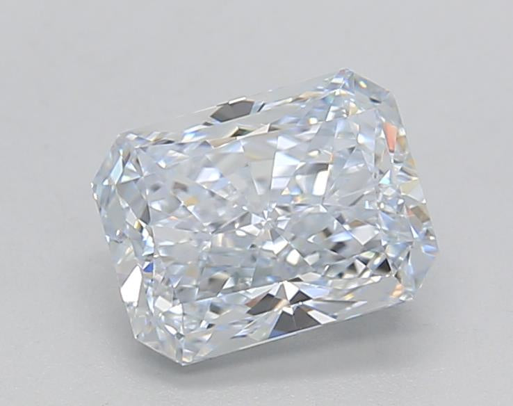 IGI CERTIFIED 1.20 CT RADIANT CUT LAB-GROWN DIAMOND, VS1 CLARITY, F COLOR, BLUE SHADE