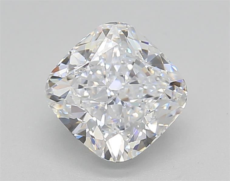 IGI CERTIFIED 1.51 CT CUSHION CUT LAB GROWN DIAMOND, VS1 CLARITY, D COLOR