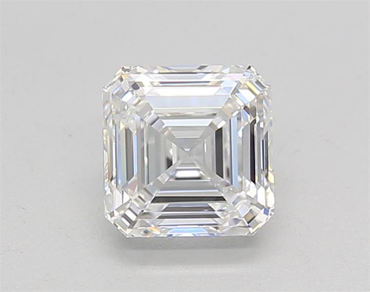 IGI CERTIFIED 1.03 CT SQUARE EMERALD LAB-GROWN DIAMOND, VVS1 CLARITY, D COLOR