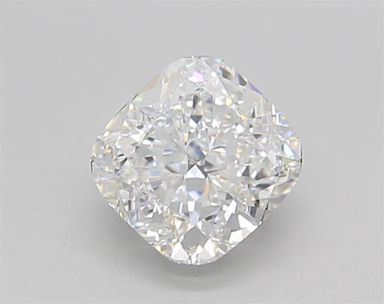 Explore the brilliance of our IGI Certified 1.00 CT Cushion Cut Lab Grown Diamond. D Color, VVS2 Clarity