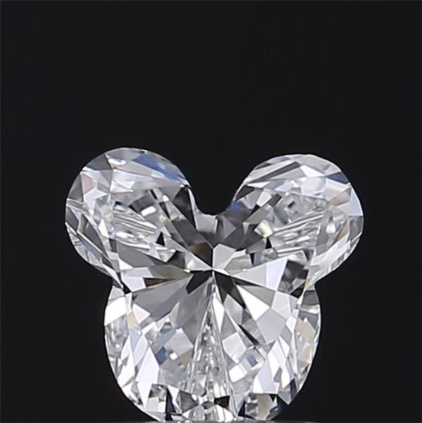 1.06 CT Mickey Mouse Shaped Lab-Grown Diamond - VVS2 Clarity, D Color